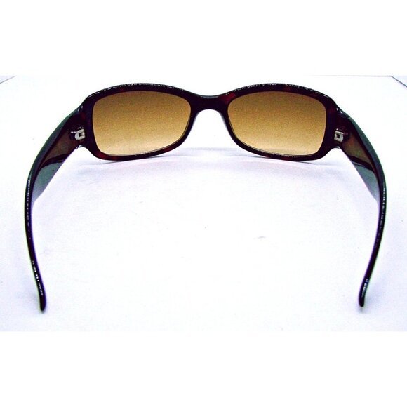 Nine West Womens Oval Sunglasses Brown Tortoise Frame Gradient Lenses No Case - Picture 3 of 10